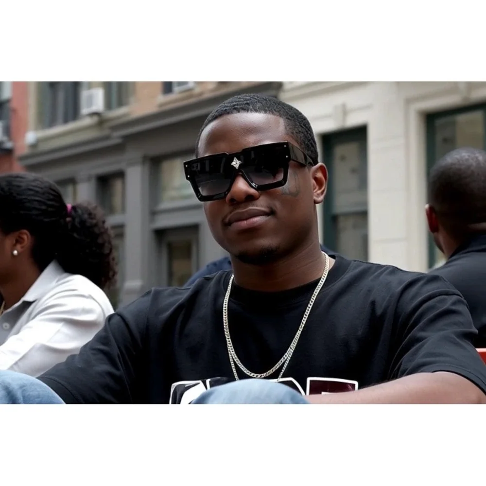 Men Sunglasses Unisex Hip Hop Style New Model Designer Top‎ Shades Big Retro